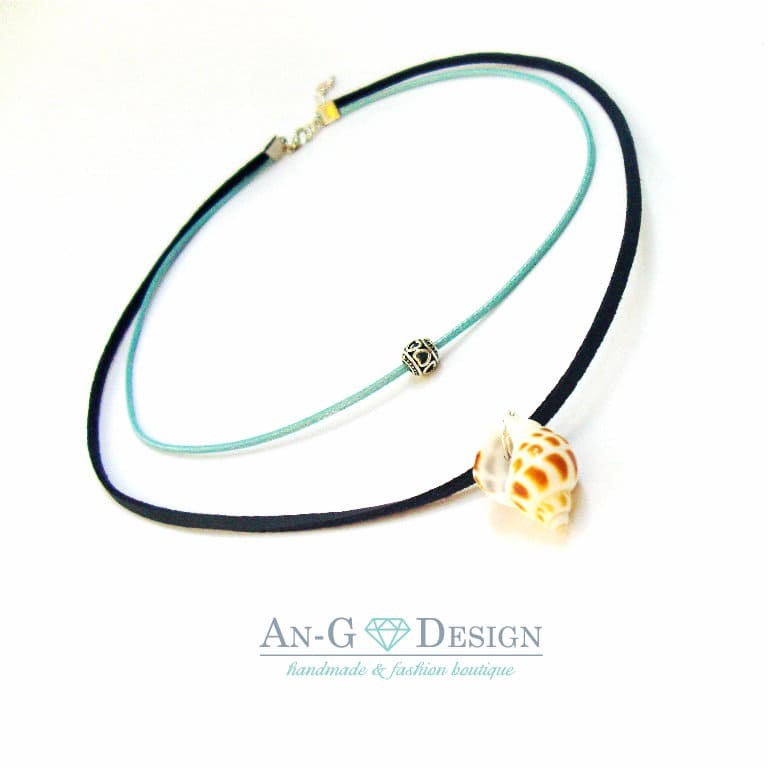 Ефектно Нежно Колие Sea Glass